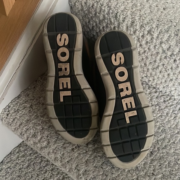 Sorel Women's Explorer Carnival Boots Waterproof Brown Black Size 7 - Picture 4 of 7